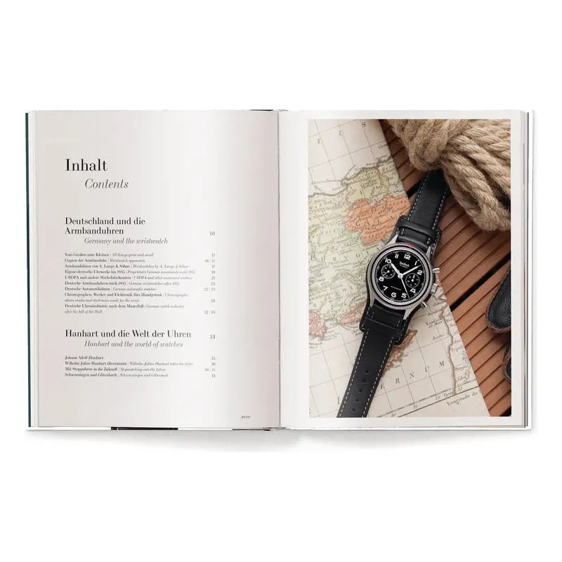 Watch Book: Hanhart: And the German Watch Industry (English and German) - The Missing Piece Company