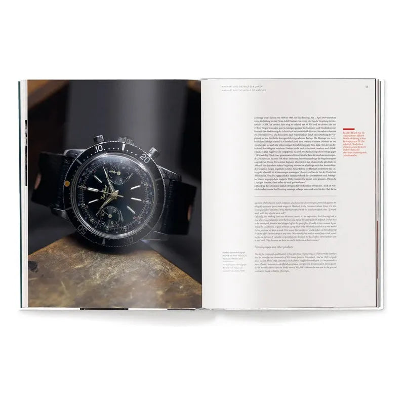 Watch Book: Hanhart: And the German Watch Industry (English and German) - The Missing Piece Company