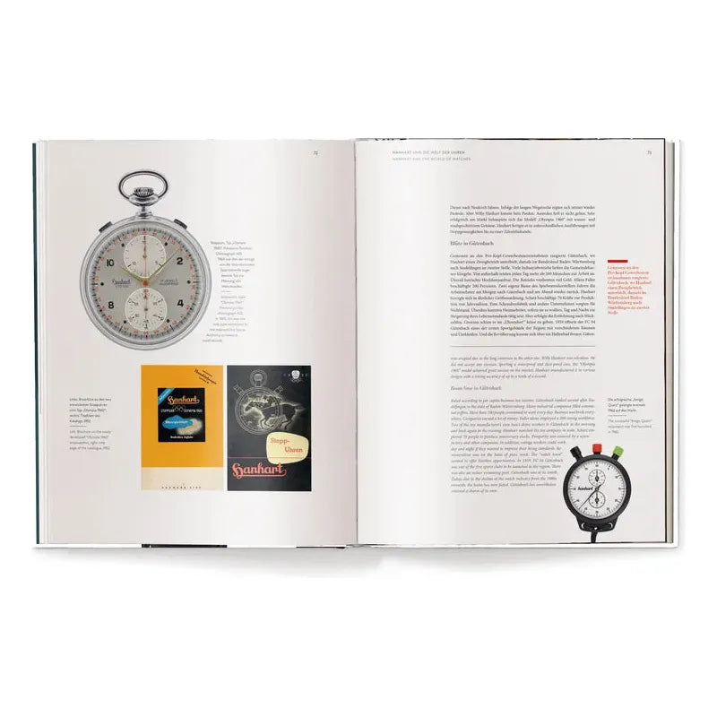 Watch Book: Hanhart: And the German Watch Industry (English and German) - The Missing Piece Company