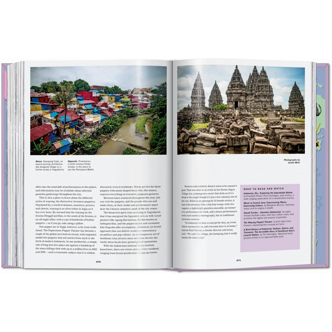 New York Times. Cultured Traveler. 100 Trips for Curious Minds from Agadir to Yogyakarta - The Missing Piece Company