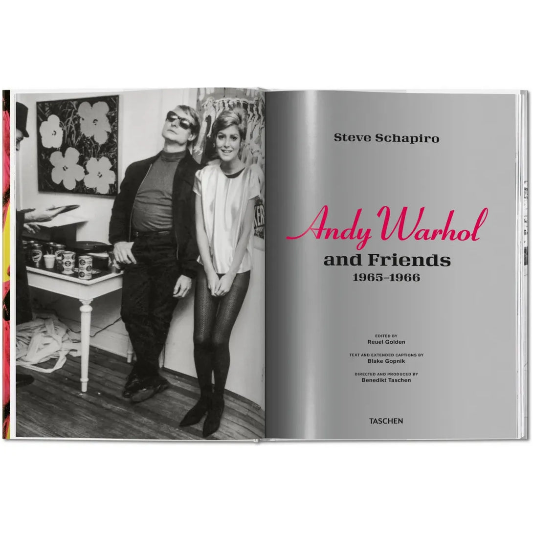 Steve Schapiro. Andy Warhol and Friends - The Missing Piece Company