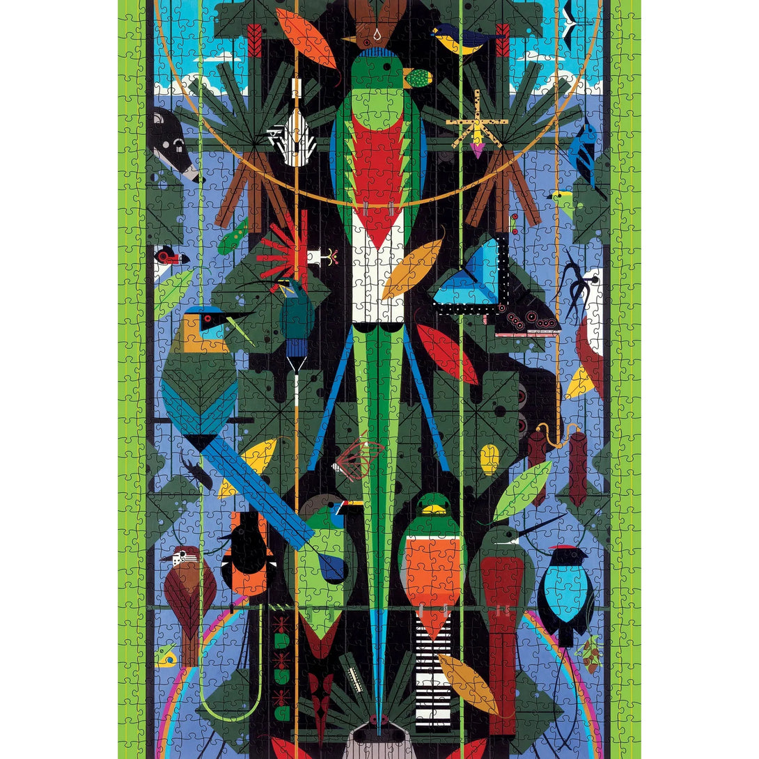 Charley Harper: Monteverde 1000-Piece Jigsaw Puzzle - The Missing Piece Company