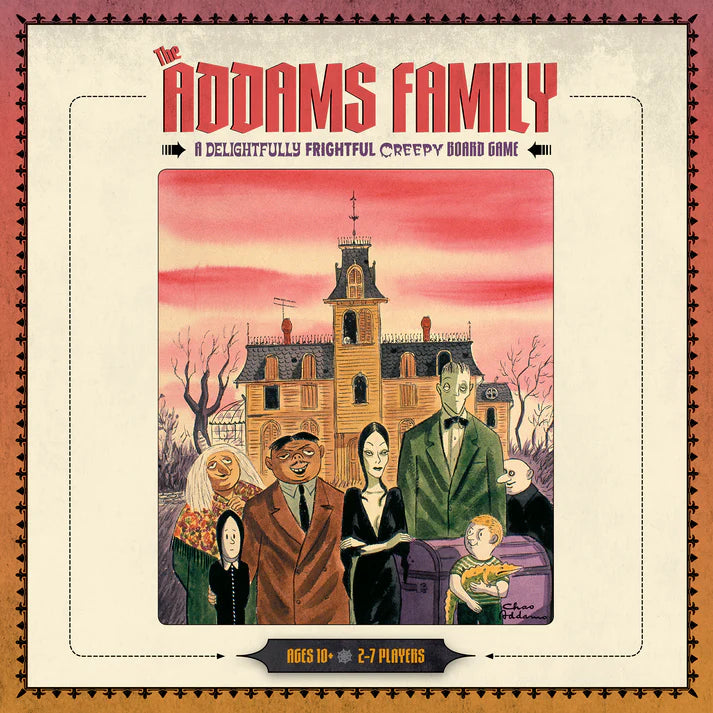 Addams Family: A Delightfully Frightful Creepy Board Game - The Missing Piece Company