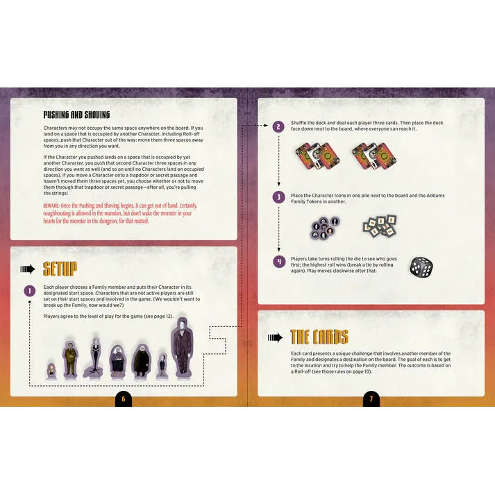 Addams Family: A Delightfully Frightful Creepy Board Game - The Missing Piece Company