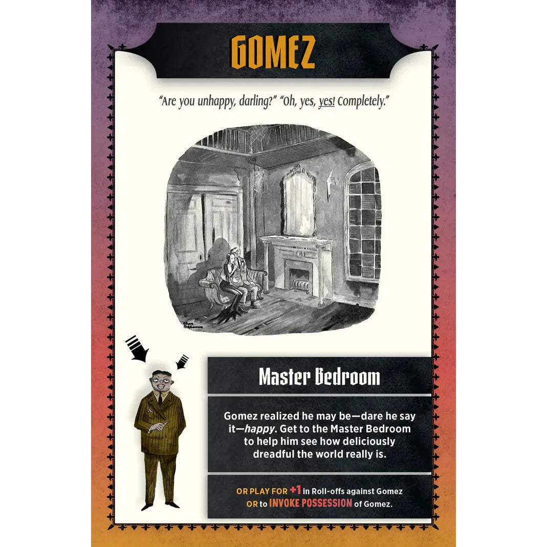 Addams Family: A Delightfully Frightful Creepy Board Game - The Missing Piece Company