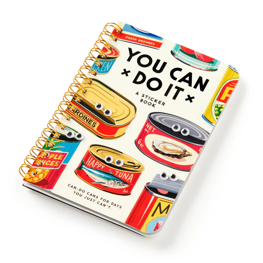 You Can Do It Googly Sticker Book - The Missing Piece Company