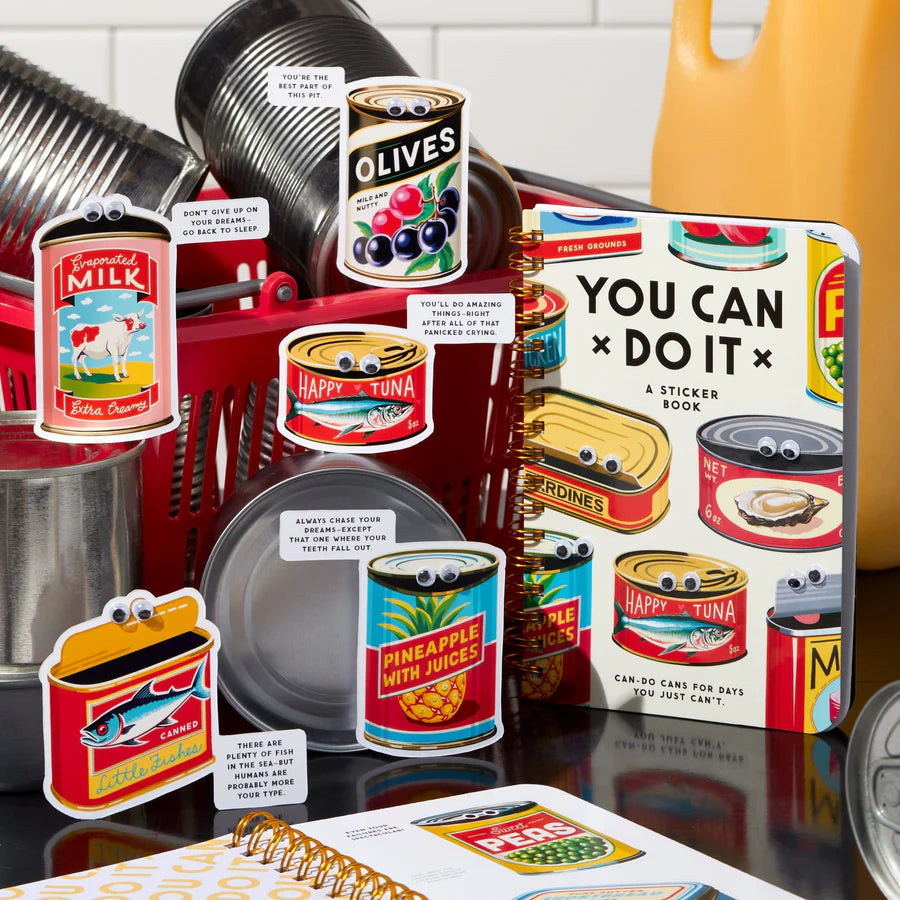 You Can Do It Googly Sticker Book - The Missing Piece Company