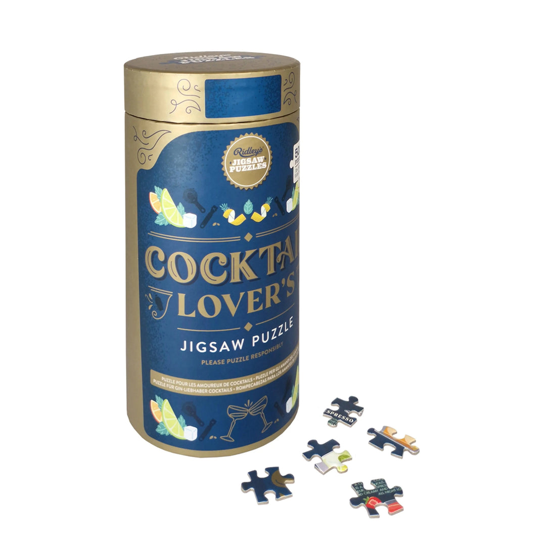 Cocktail Lover's 500-Piece Jigsaw Puzzle - The Missing Piece Company