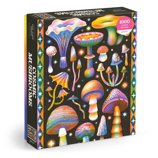 Cosmic Mushrooms 1000 Piece Puzzle - The Missing Piece Company