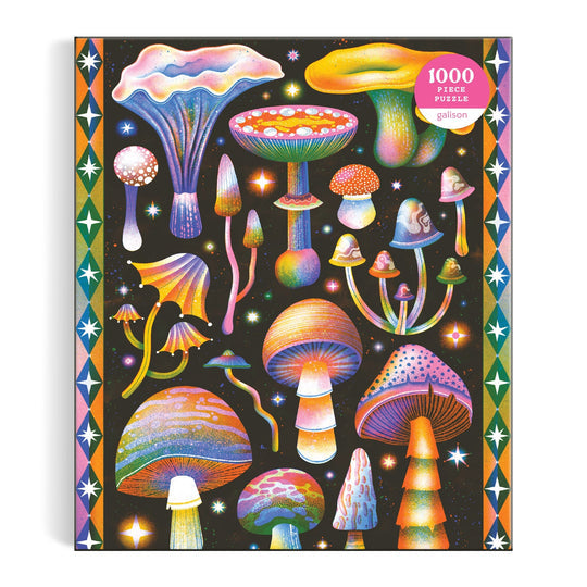 Cosmic Mushrooms 1000 Piece Puzzle - The Missing Piece Company
