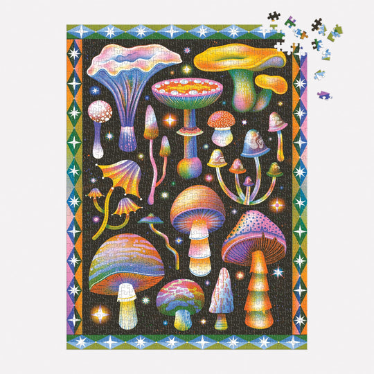 Cosmic Mushrooms 1000 Piece Puzzle - The Missing Piece Company