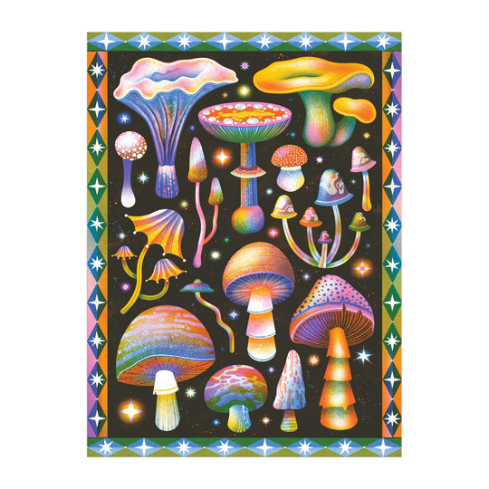 Cosmic Mushrooms 1000 Piece Puzzle - The Missing Piece Company
