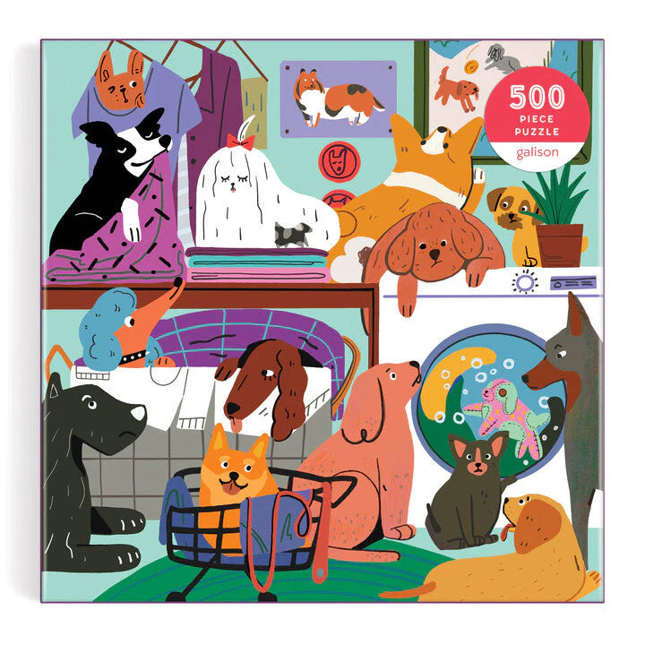 Laundry Dogs 500 Piece Puzzle - The Missing Piece Company
