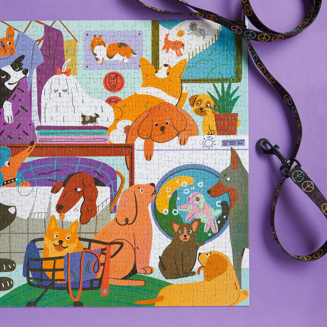 Laundry Dogs 500 Piece Puzzle - The Missing Piece Company