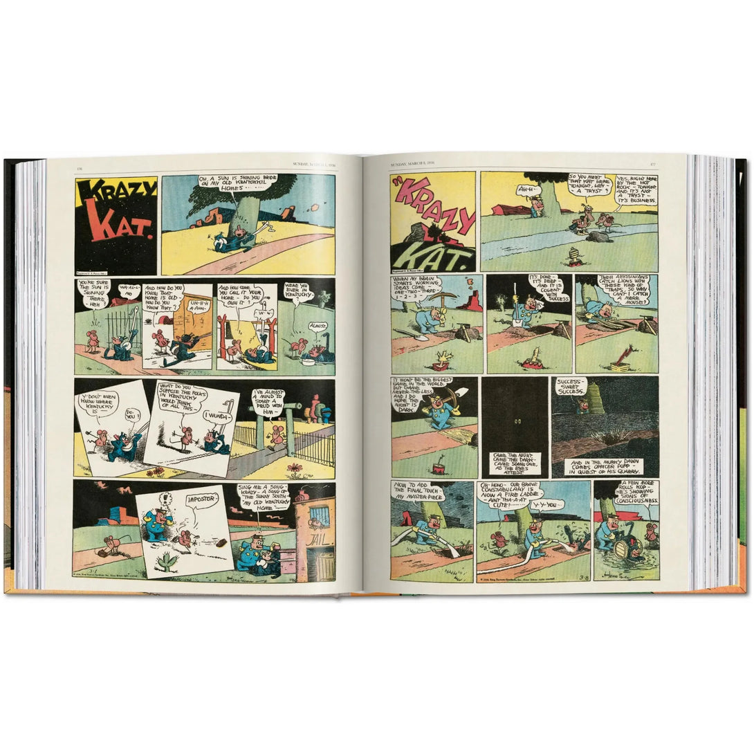 George Herriman. Krazy Kat. the Complete Color Sundays 1935-1944 - The Missing Piece Company