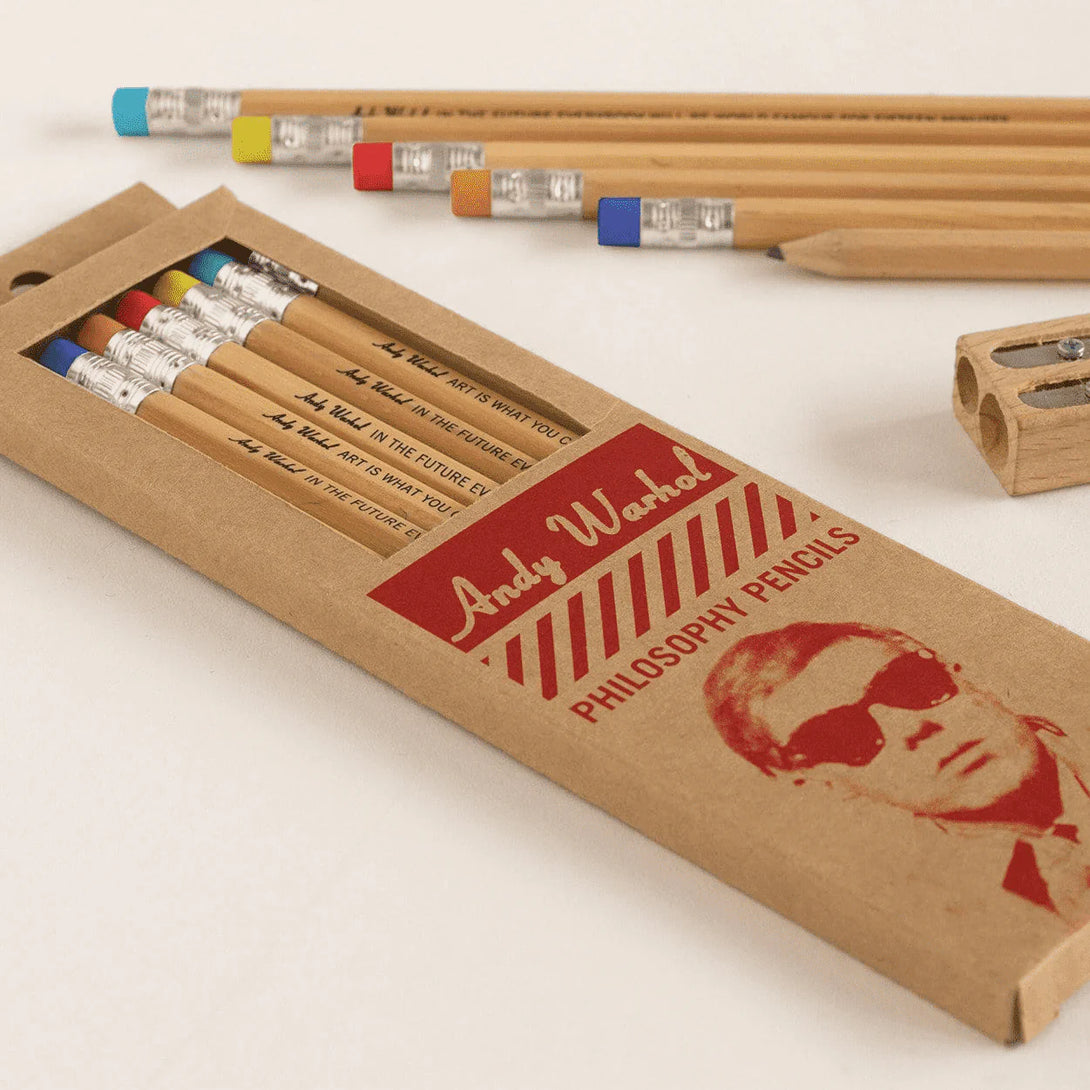 Warhol Philosophy Pencil Set - The Missing Piece Company