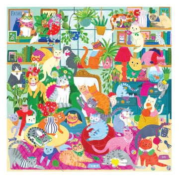 Caturday Afternoon 500 Piece Family Puzzle - The Missing Piece Company