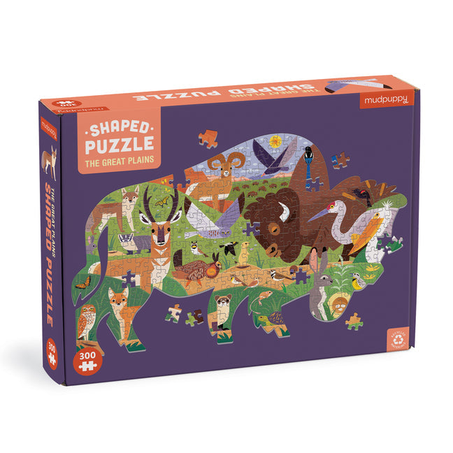 Great Plains 300 Piece Shaped Scene Puzzle