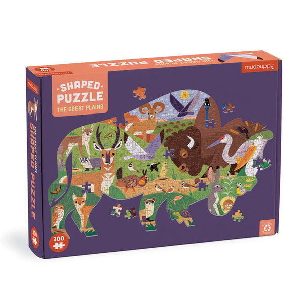 Great Plains 300 Piece Shaped Scene Puzzle