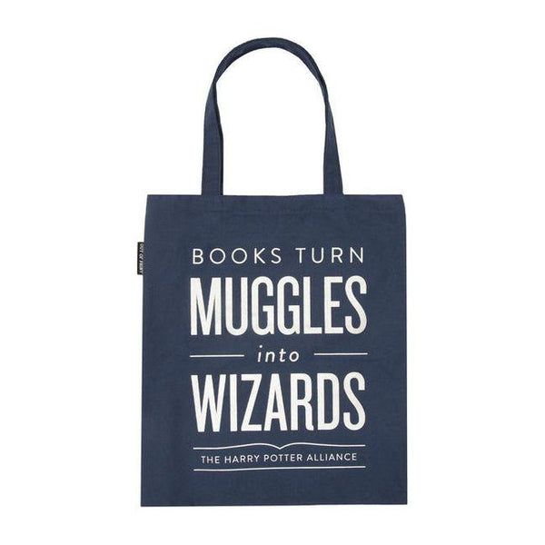 Books Turn Muggles Into Wizards Tote Bag
