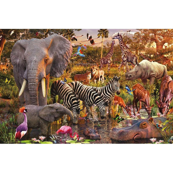 African Animal World 3000 PC Puzzle