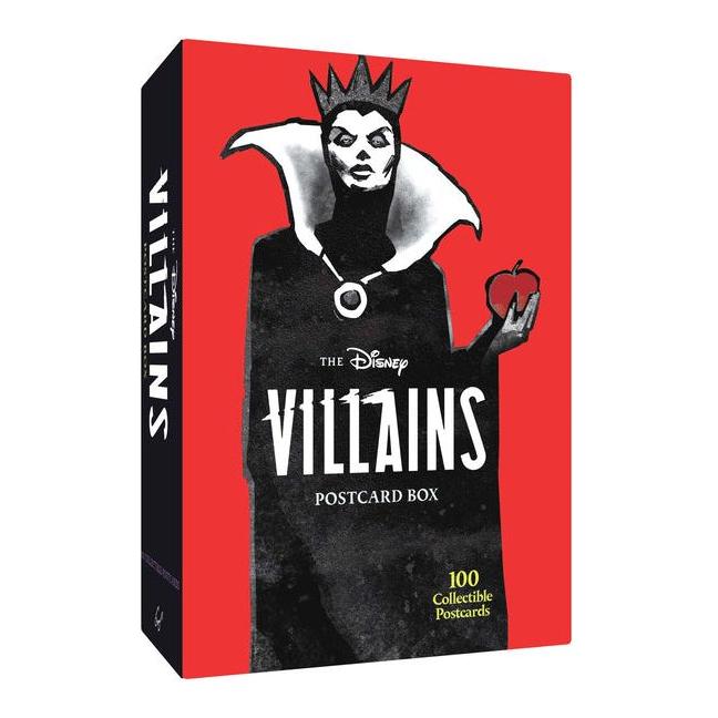 Disney the Disney Villains Postcard Box: 100 Collectible Postcards