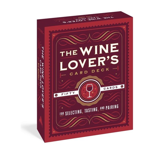 Wine Lover's Card Deck: 50 Cards for Selecting, Tasting, and Pairing