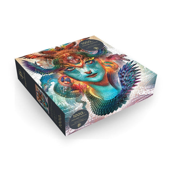 Dharma Dragon 1000 Piece Jigsaw Puzzle by Paperblanks (Android Jones Collection)
