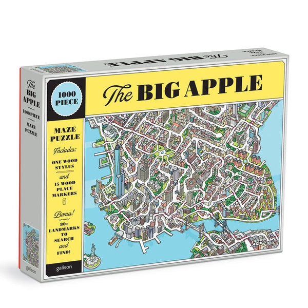 Big Apple 1000 Piece Maze Puzzle