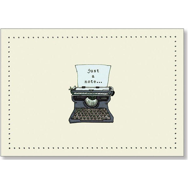 Note Card Typewriter