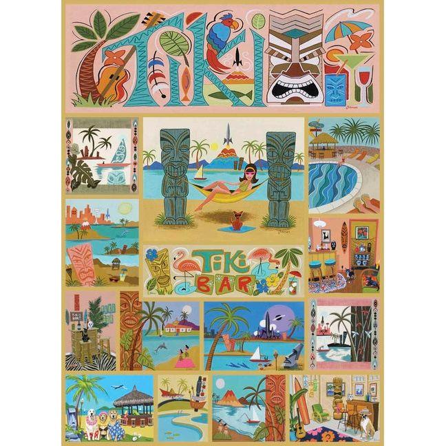 Tiki Time 1000 Piece Jigsaw Puzzle