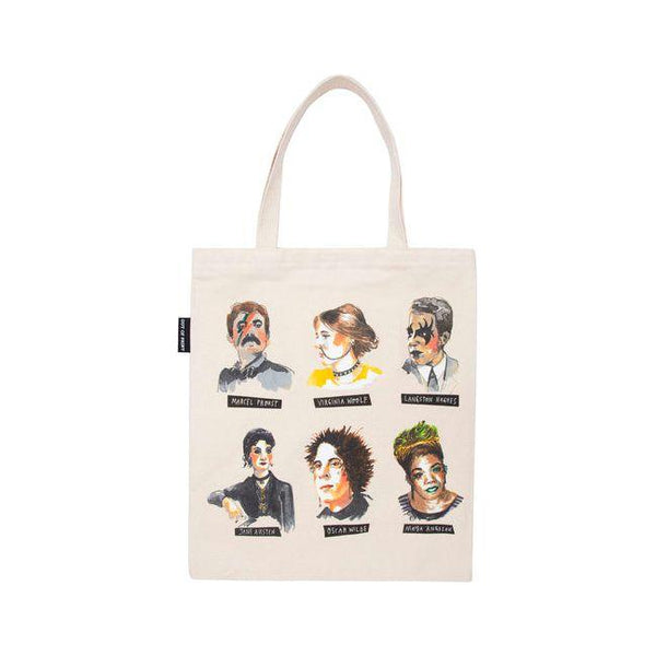 Punk Rock Authors Tote Bag