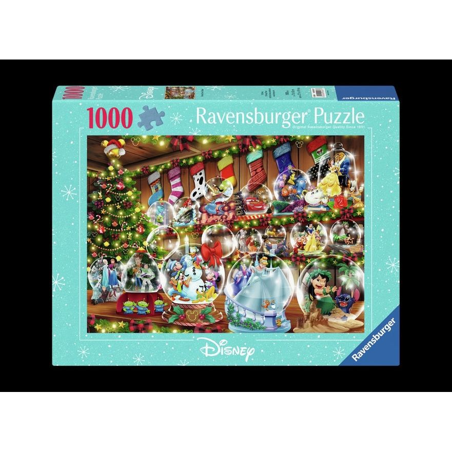 Disney Snow Globes Seasonal 1000 PC Puzzle