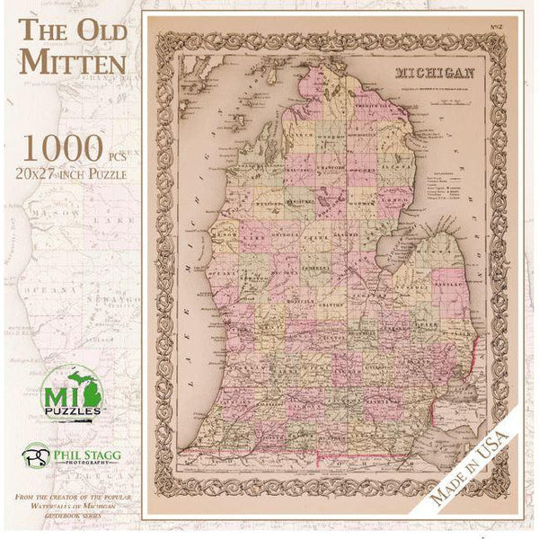 Old Mitten - 1000 Piece Jigsaw Puzzle