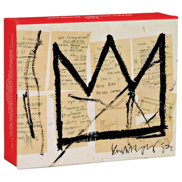 Teneues - Quicknotes: Jean-Michel Basquiat Crown Untitled, Notecards with Box, Blank Inside, 20 Full Color Notecards with 20 Classic White Envelopes,