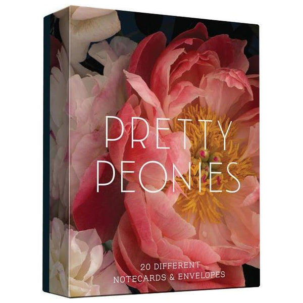 Pretty Peonies: 20 Different Notecards and Envelopes