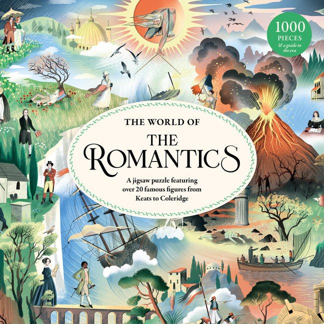 World of the Romantics 1000 Piece Puzzle: A 1000-Piece Jigsaw Puzzle