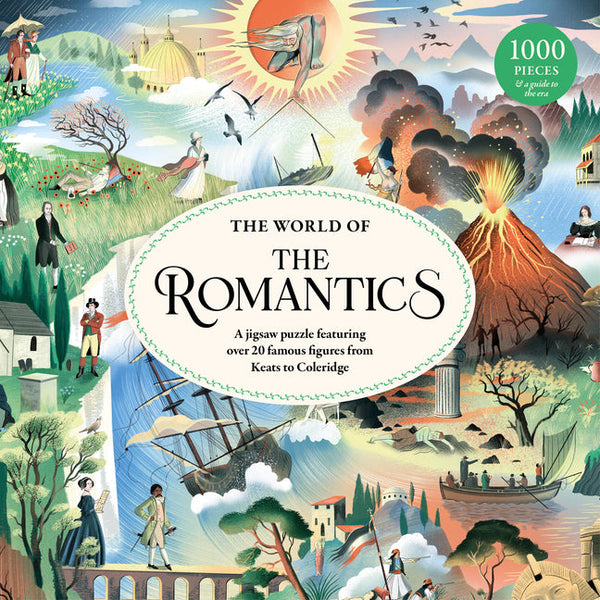 World of the Romantics 1000 Piece Puzzle: A 1000-Piece Jigsaw Puzzle
