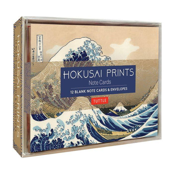 Hokusai Prints Note Cards: 12 Blank Note Cards & Envelopes (6 X 4 Inch Cards in a Box) - Ingram