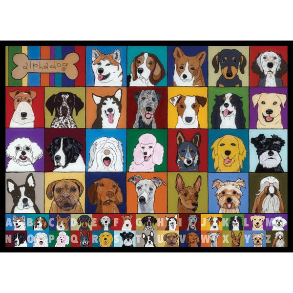 Alphadogs 1000 Piece Jigsaw Puzzle