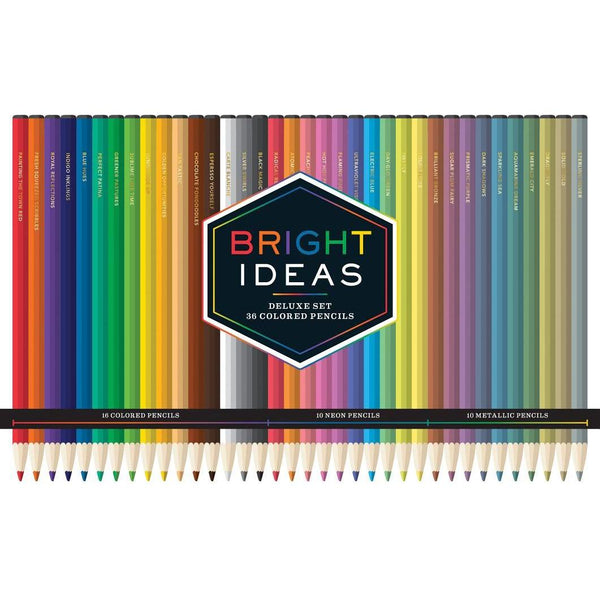 Bright Ideas Deluxe Set: 36 Colored Pencils