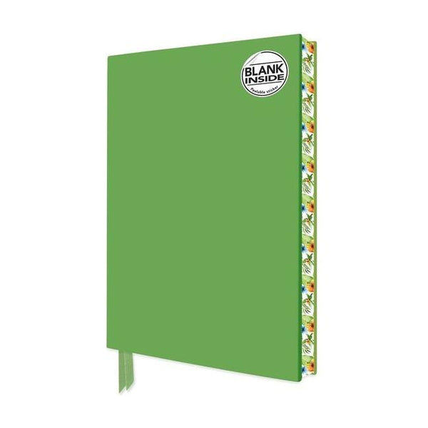 Spring Green Blank Artisan Notebook (Flame Tree Journals)