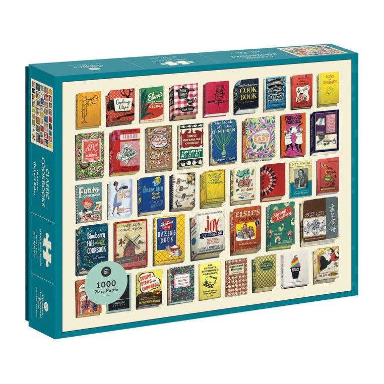 Classic Cookbooks: 1000 Piece Puzzle - Ingram
