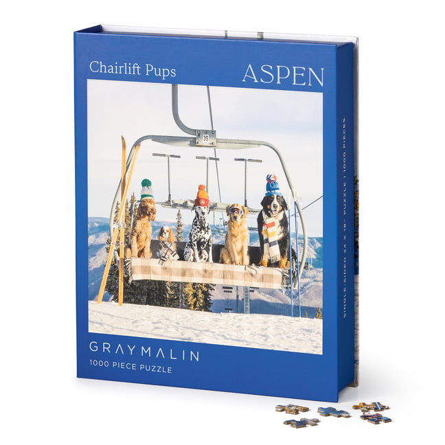 Gray Malin Aspen 1000 Piece Book Box Puzzle - Ingram
