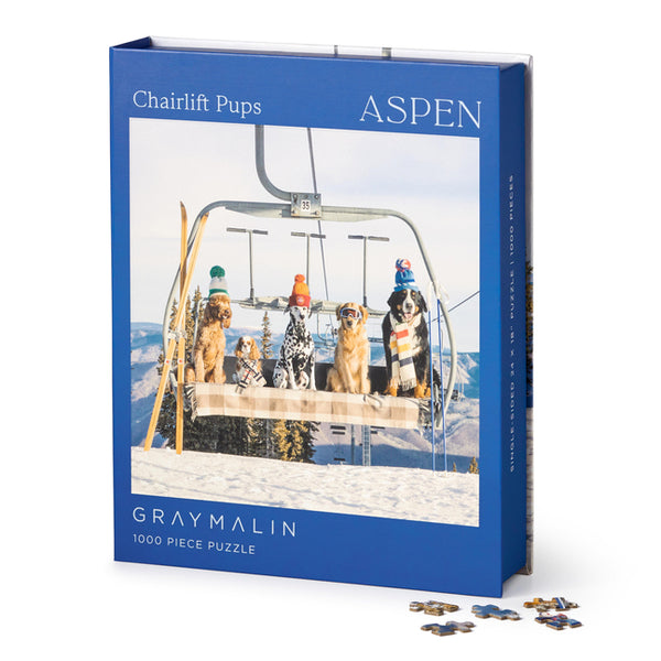 Gray Malin Aspen 1000 Piece Book Box Puzzle - Ingram
