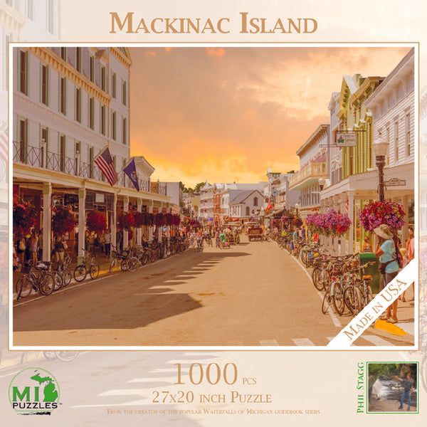 Mackinac Island - Downtown - 1000 Piece Jigsaw Puzzle