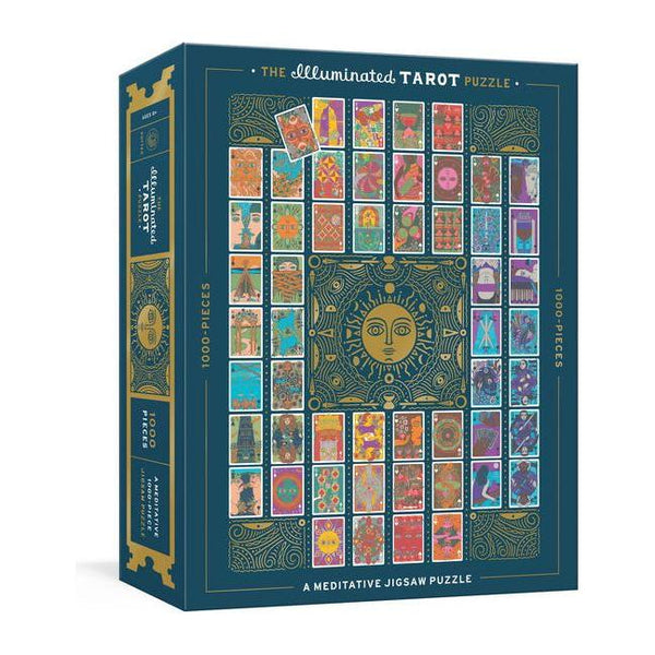 Illuminated Tarot Puzzle: A Meditative 1000-Piece Jigsaw Puzzle: Jigsaw Puzzles for Adults