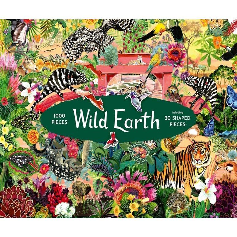 Wild Earth Jigsaw: Stories of Nature's Greatest Comebacks: 1000 Piece Jigsaw with 20 Shaped Pieces