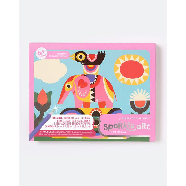 Sparkle Art Kit: Pyramid - Bedazzled Artwork with 2000 Crystals for Kids - Ingram