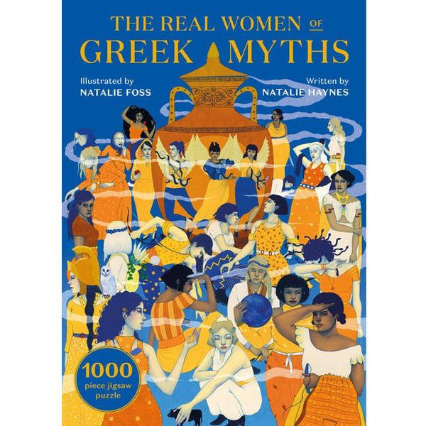 Real Women of Greek Myth 1000 Piece Puzzle: A 1,000 Piece Jigsaw Puzzle